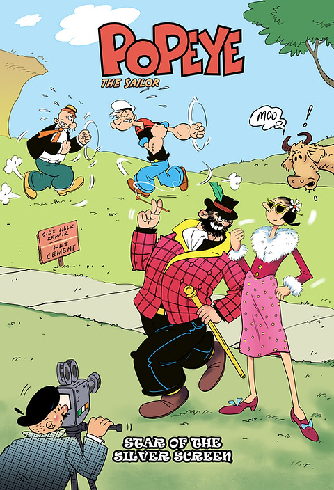 Popeye The Sailor – Star of the Silver Screen - Shakti Comics