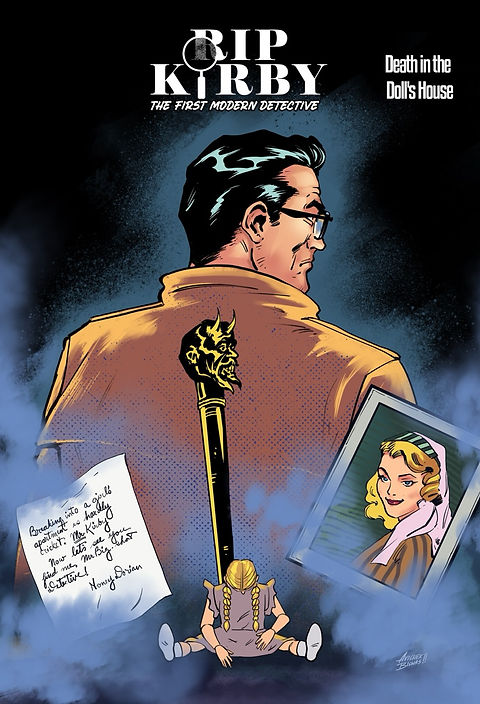 Rip Kirby Returns: ‘Death in the Doll’s House’ 