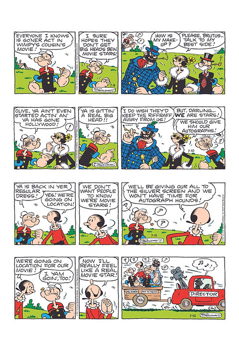 Popeye The Sailor – Star of the Silver Screen - Shakti Comics