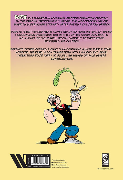 Popeye The Sailor Comics - Shakti Comics