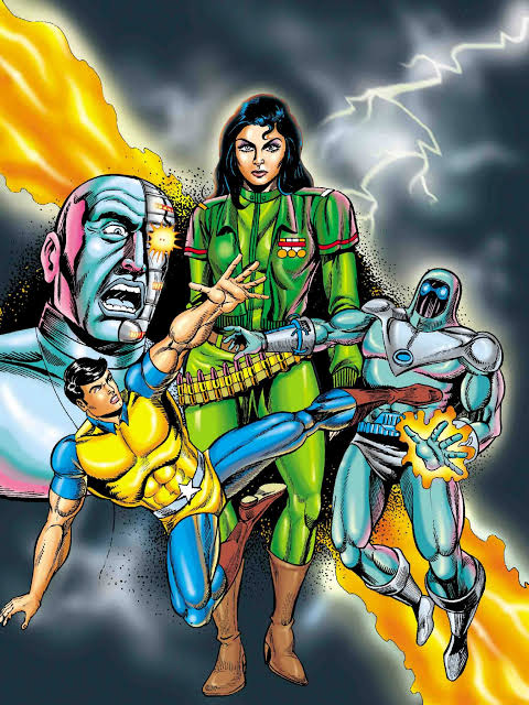 Commander Natasha - Raj Comics 