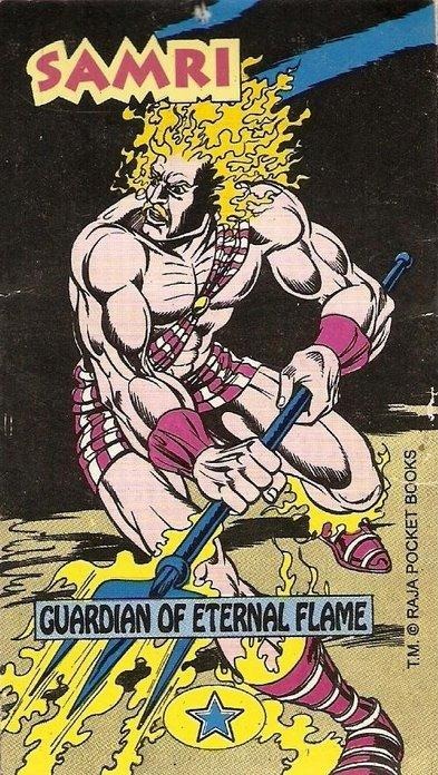 Samri Trading Card - Raj Comics