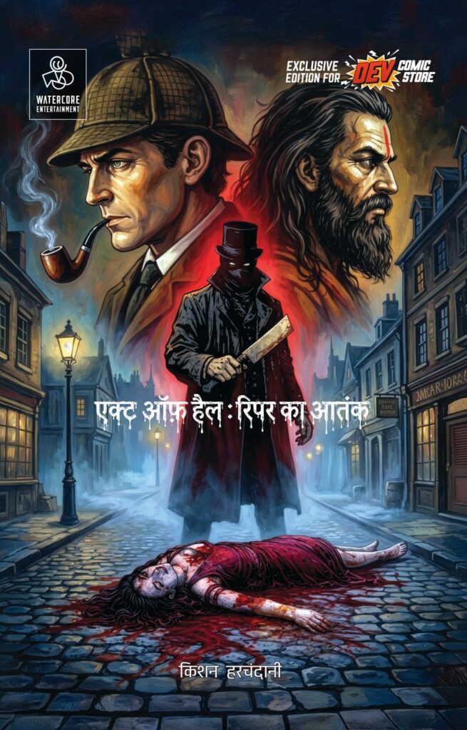 Act of Hell #04 – Ripper Ka Aatank - Hindi Variant Cover - Watercore Entertainment - Special Edition Dev Comics Store