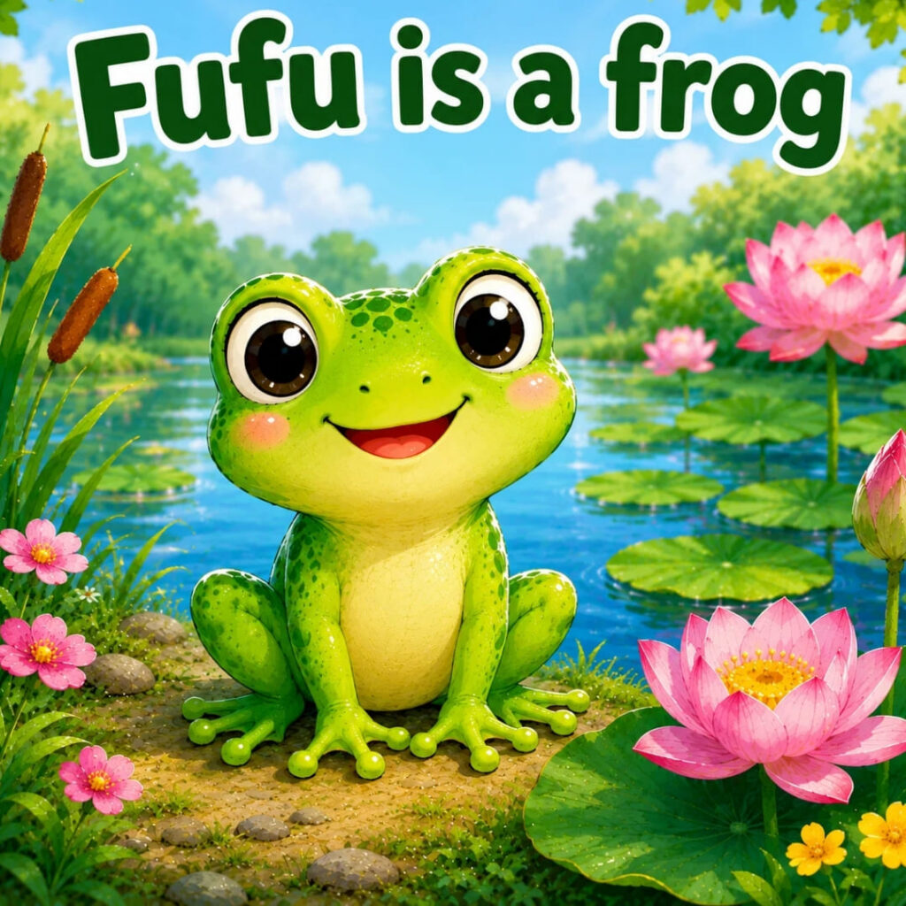 Fufu Frog and the Pad