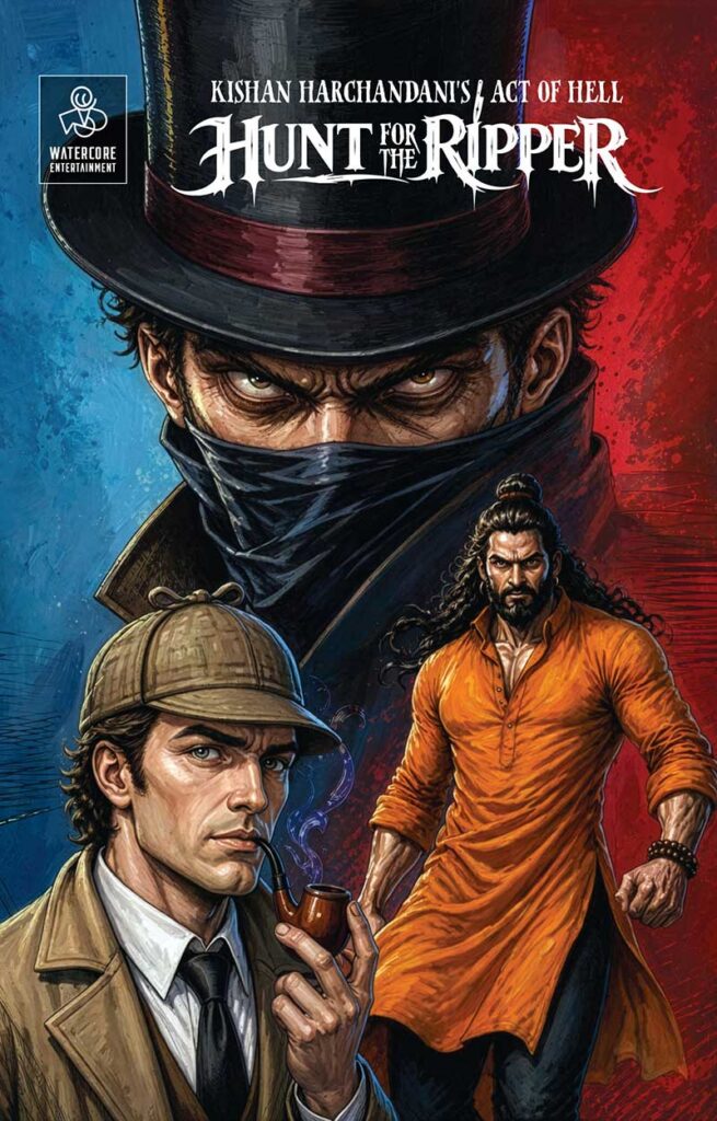 Act of Hell #04 – Hunt For The Ripper - English Regular & Variant Cover - Watercore Entertainment 