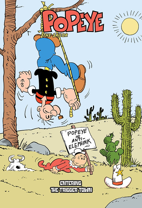 Popeye the Sailor – The Trigger Town - Shakti Comics