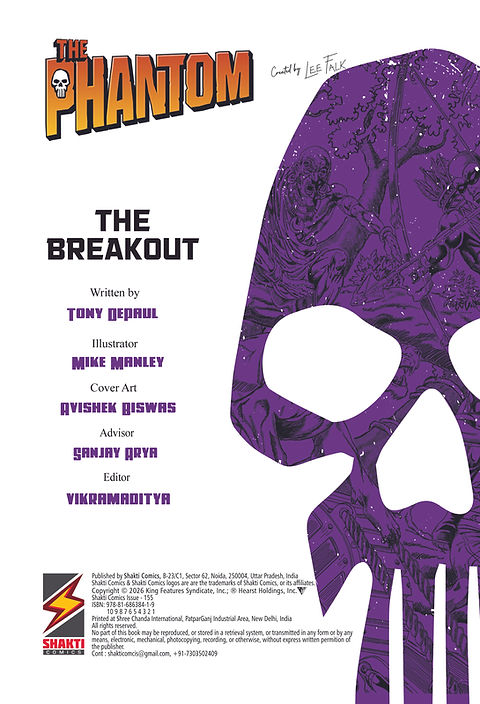 Phantom - The Breakout - Shakti Comics