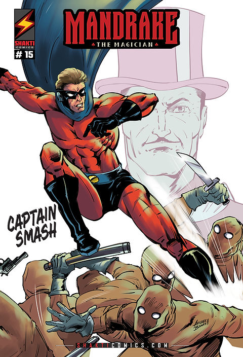 Captain Smash - Mandrake - Shakti Comics