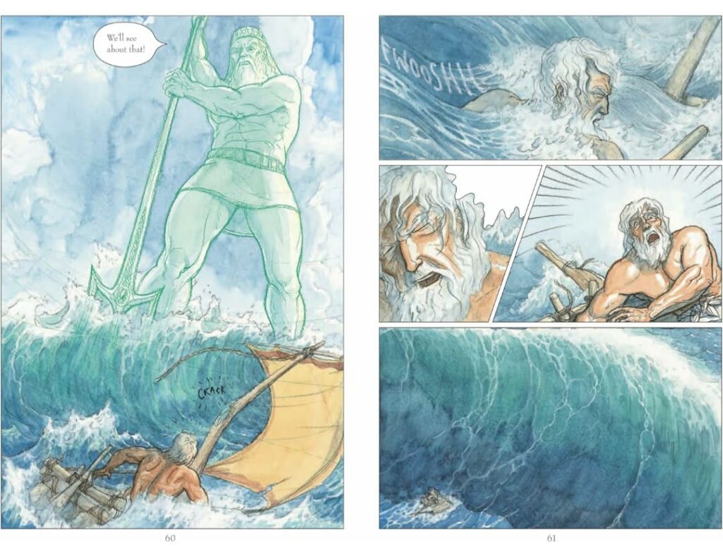 The Odyssey: A Graphic Novel by Gareth Hinds
