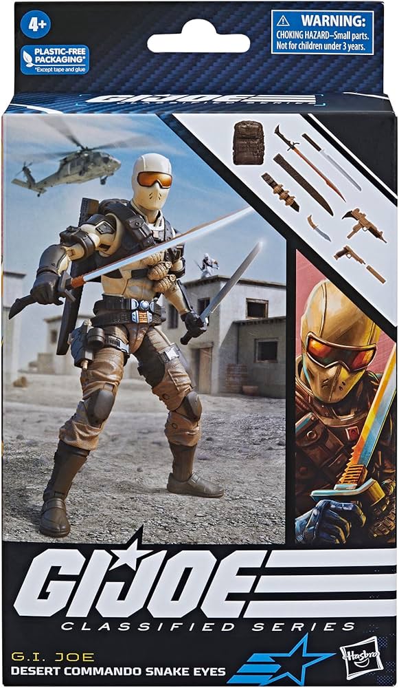 G.I. Joe Classified Series Desert Commando Snake Eyes