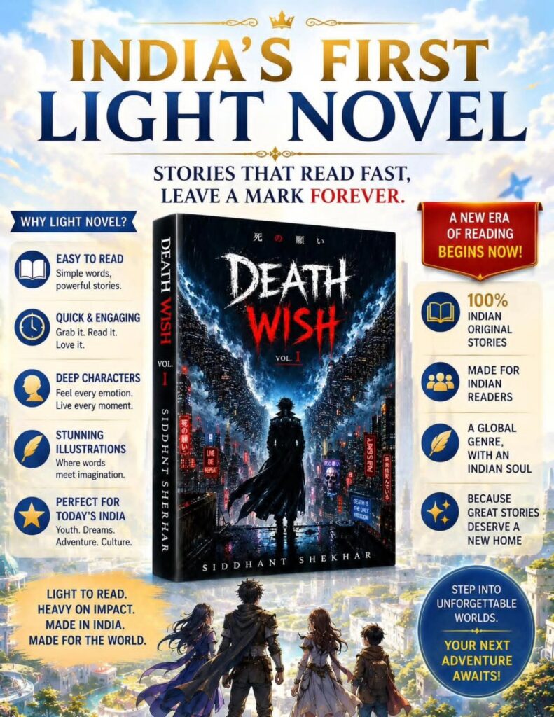 India's First Light Novel - Death Wish
