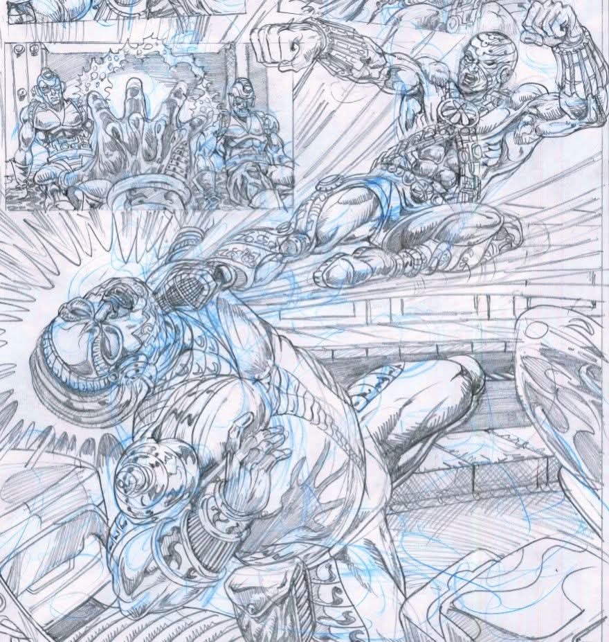 Mahanagayan Agyat Parv Panel - Parmanu In Action- Artwork By Anupam Sinha