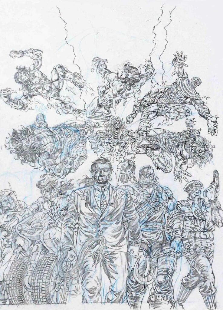 Mahanagayan Agyat Parv Cover - Artwork By Anupam Sinha