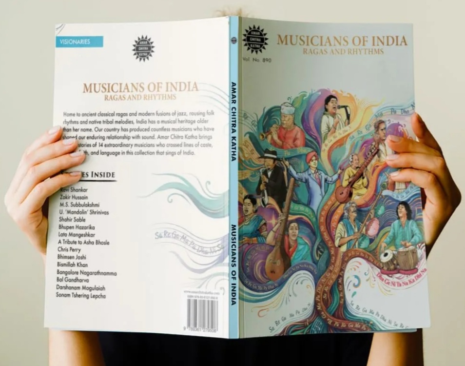 Musicians of India - Amar Chitra Katha