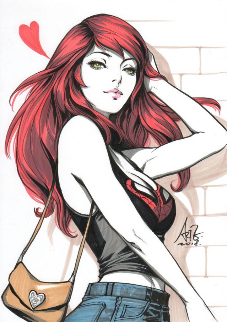 Mary Jane Watson By 'Artgerm'