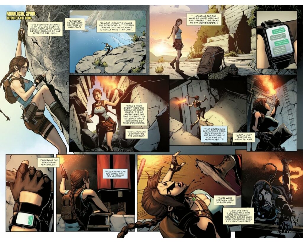 Tomb Raider: Sacred Artifacts Pages - Dark Horse Books