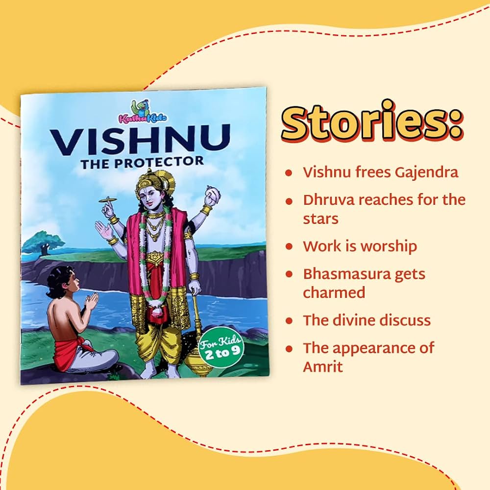 Vishnu: The Protector - Comics By KathaKids 