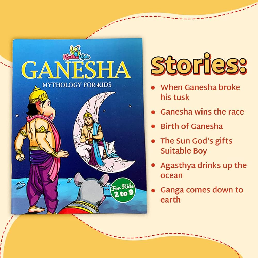 Ganesha Mythology For Kids - Comics By KathaKids