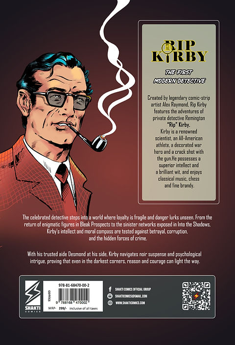 Rip Kirby - Bleak Prospects: The Trap - Shakti Comics