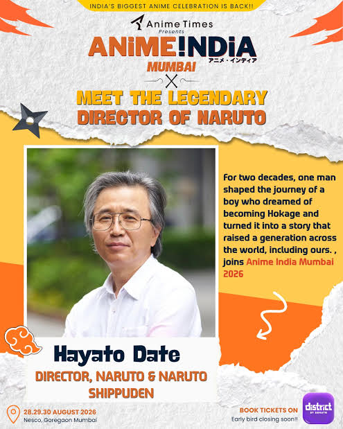 Anime India Mumbai 2026 - Hayoto Date - Creator Of Naruto