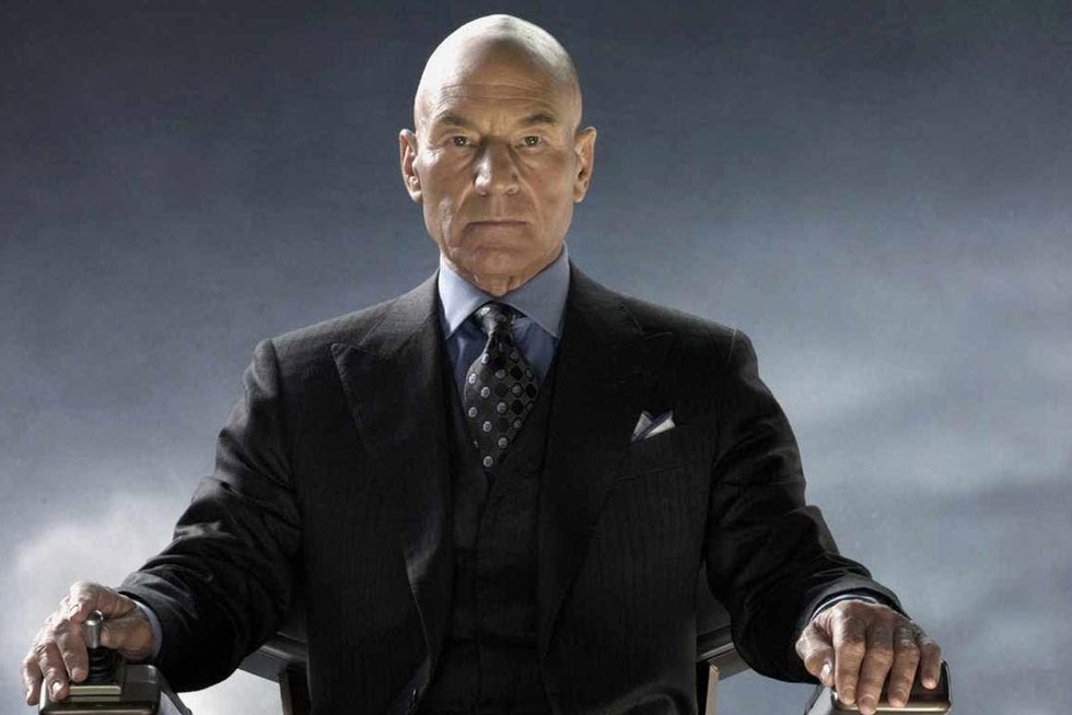 Sir Patrick Stewart as Professor X - X-Men Movie Franchise