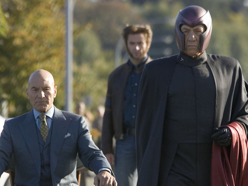 Professor X, Magneto & Wolverine - X-Men Movie Franchise (Fox)