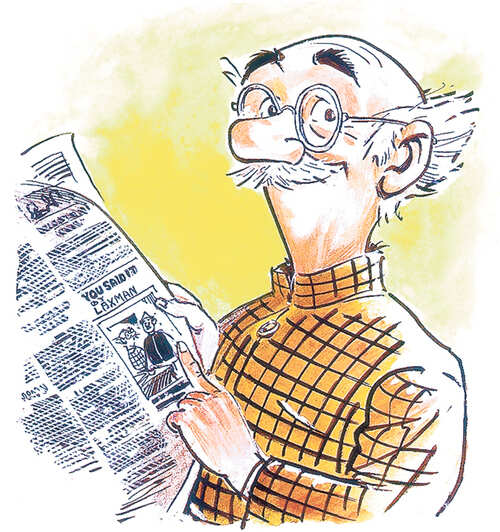 Common Man By R.K.Laxman