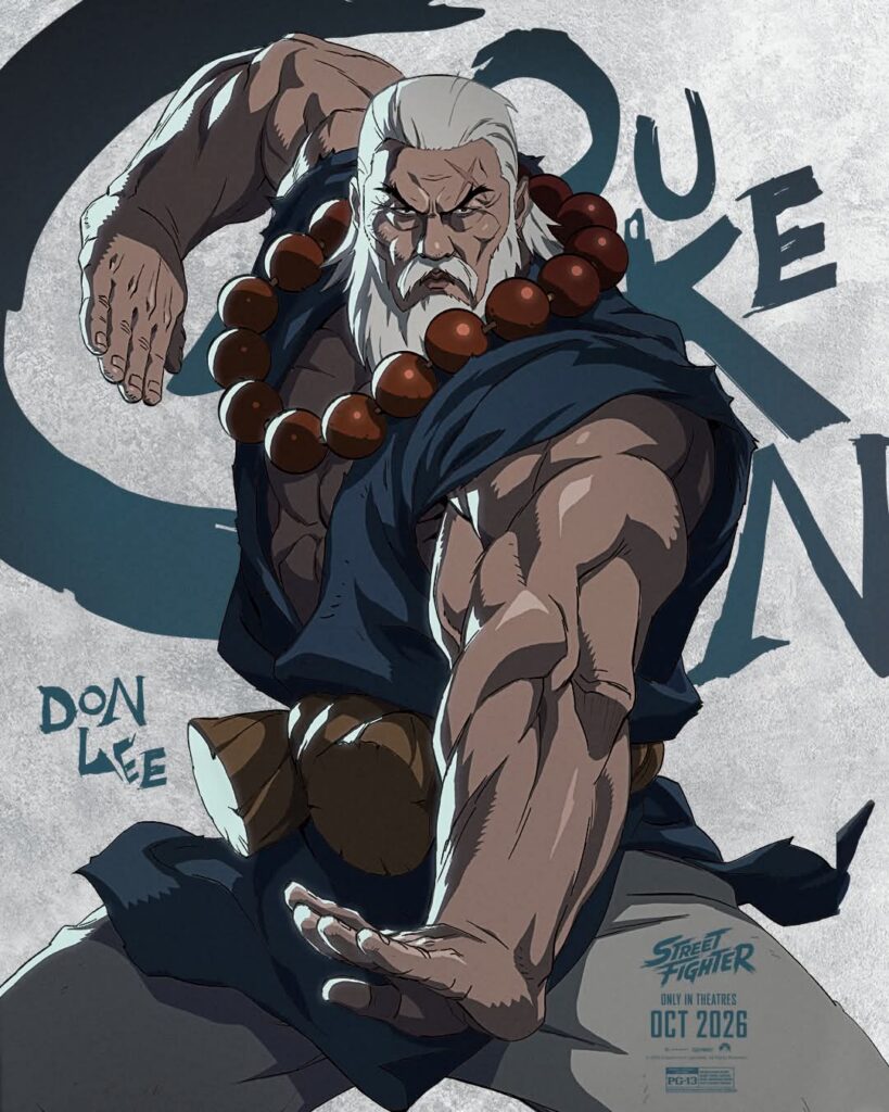 Street Fighter - Don Lee as Gouken