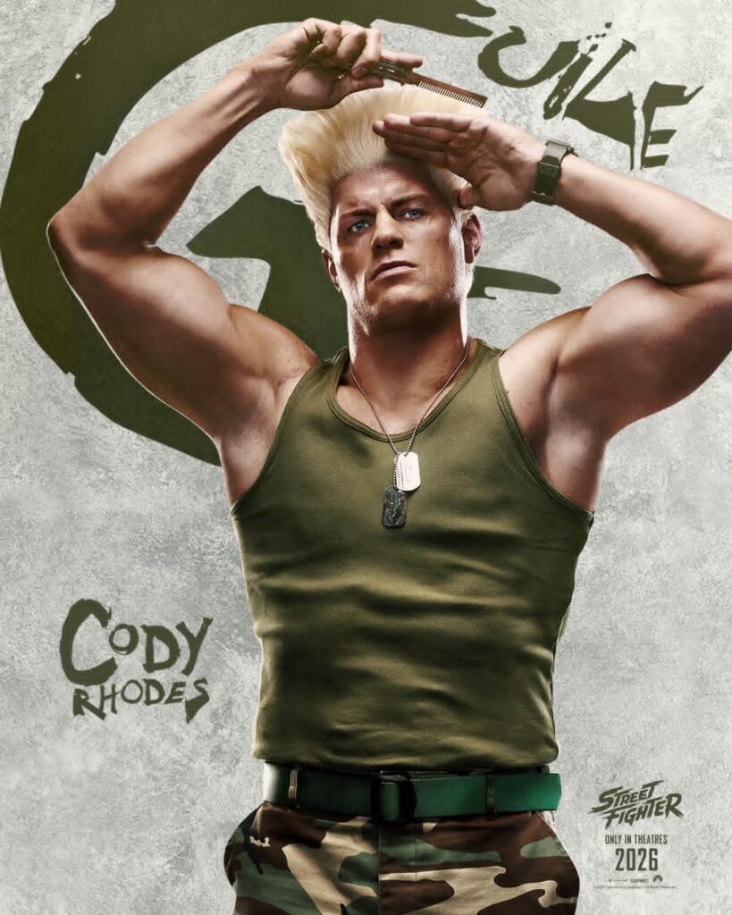Street Fighter - Cody Rhodes as Guile